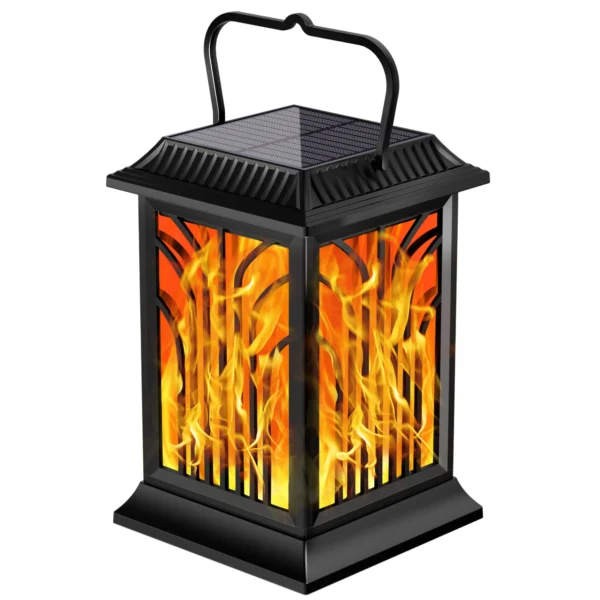 Leaf Hollowed-out Solar Palace Lantern