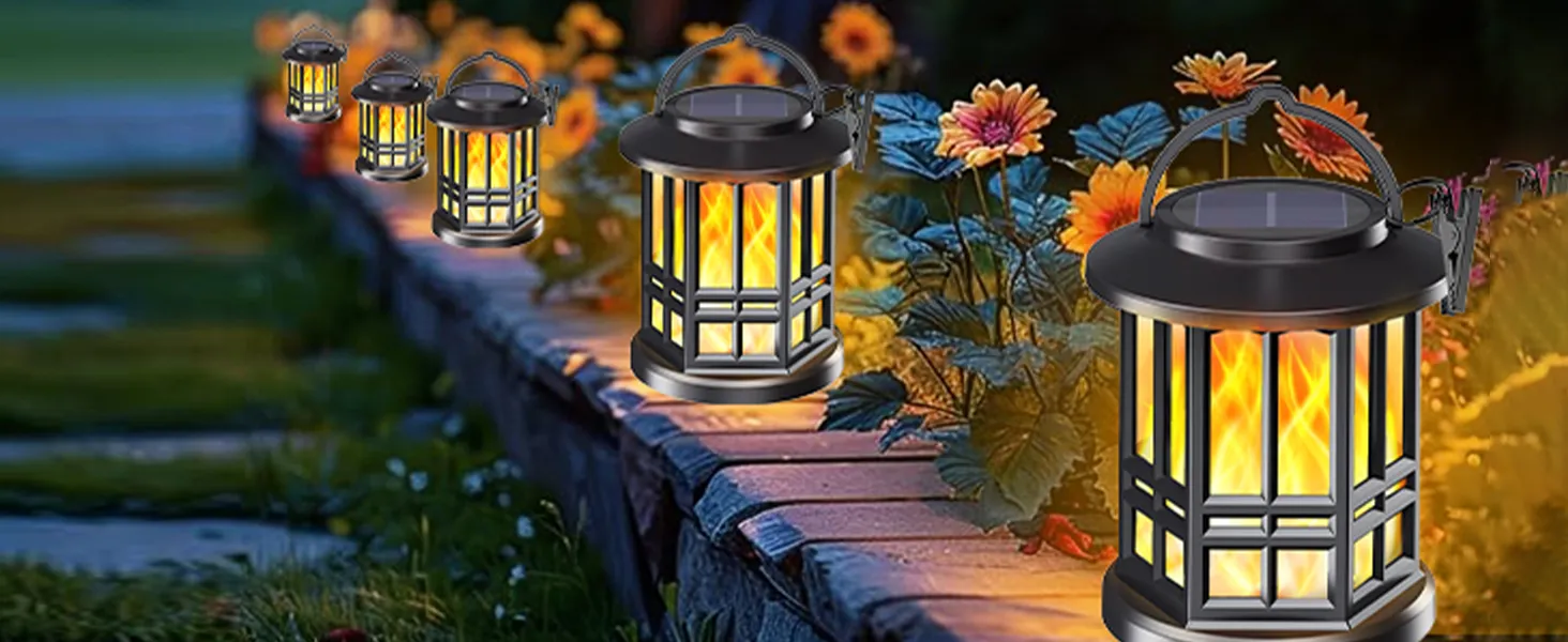 Classic Ironwork Grid Design Solar Palace Light