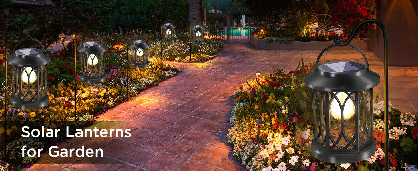 Arc-shaped Hollow-out With Bulb Solar Palace Light
