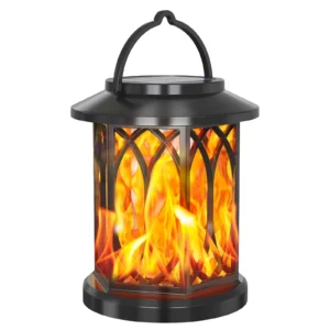 Classic Arc-shaped Hollow-out Design Solar Palace Light