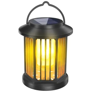 Outdoor solar garden light with LED, waterproof design