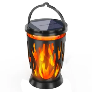 Flame-shaped Design Solar Palace Light