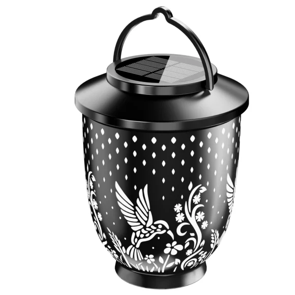 Bird Hollowed-out Solar Projection Lantern