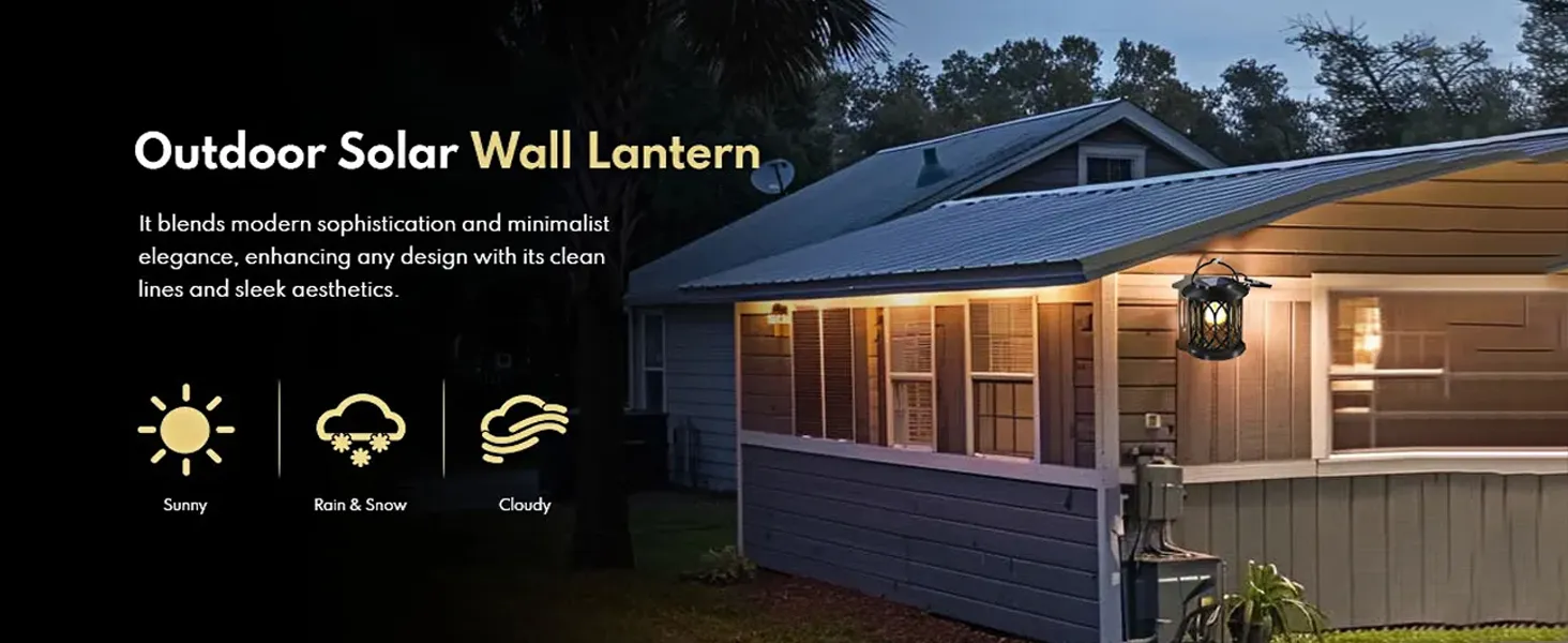 Arc-shaped Hollow-out With Bulb Solar Palace Light