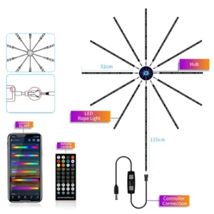 fairy lights factory OEM production line for wholesale export