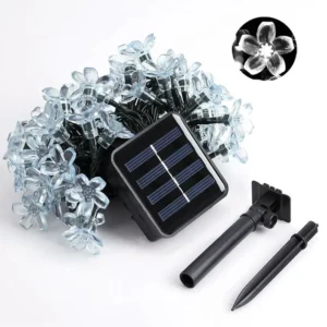 commercial outdoor peach blossom string lights supplier