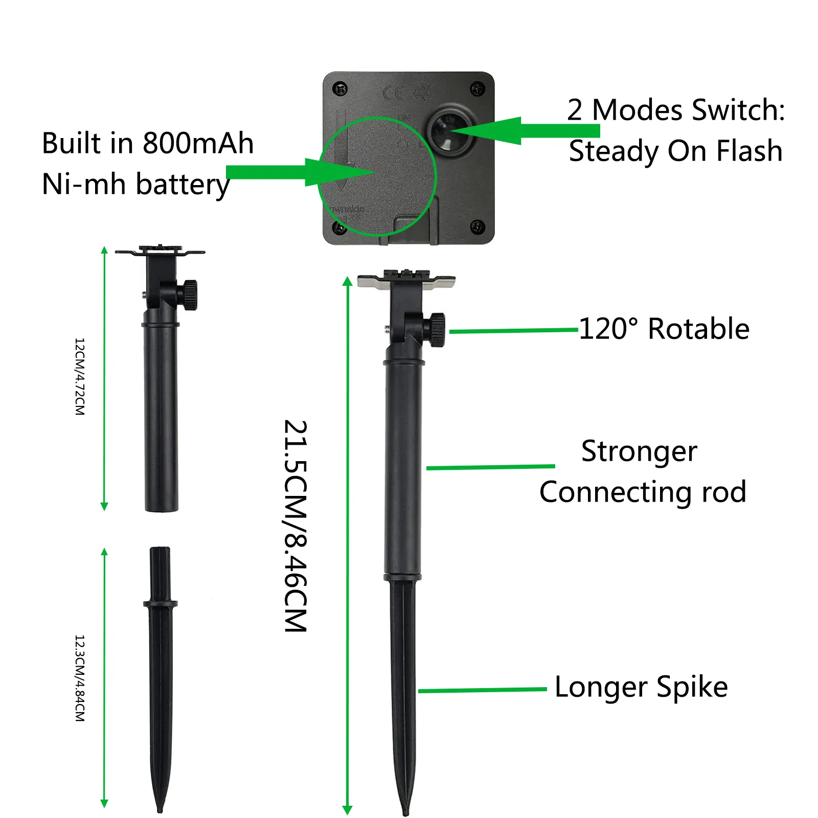 commercial solar string lights with bee shape