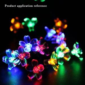 bulk buy peach blossom fairy lights for garden decoration