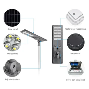 Energy-Efficient LED Solar Street Lamp