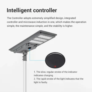 Energy-Efficient LED Solar Street Lamp