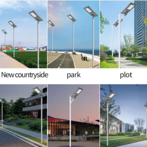 Application scenarios of solar street lamps