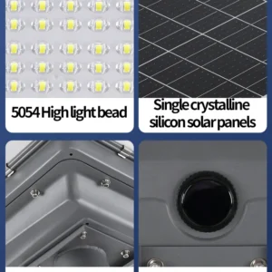 Product specification of solar high-efficiency street lamp