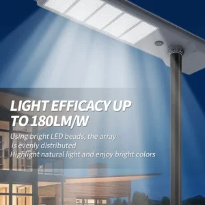 Floodlight efficacy up to 180LM/W