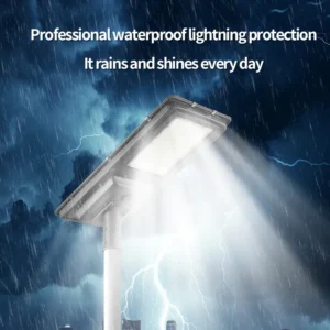 street lamps can withstand extreme weather conditions such as wind, rain and high temperatures