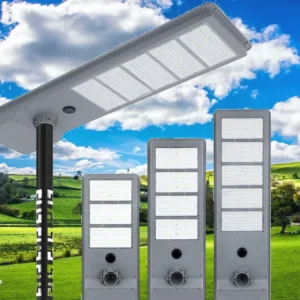 OEM led street lights safe solar lighting fixtures with smart sensor