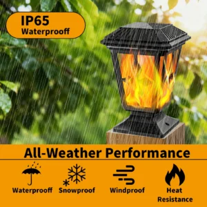 IP65 waterproof sun-energy decorative lights. It is no fear of rain,snow,wind and fire.