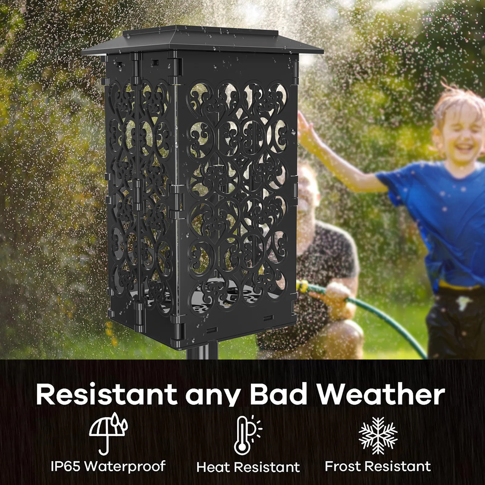 Convenient Folding Lawn Lamp - No Tools Needed for Setup - Image 4