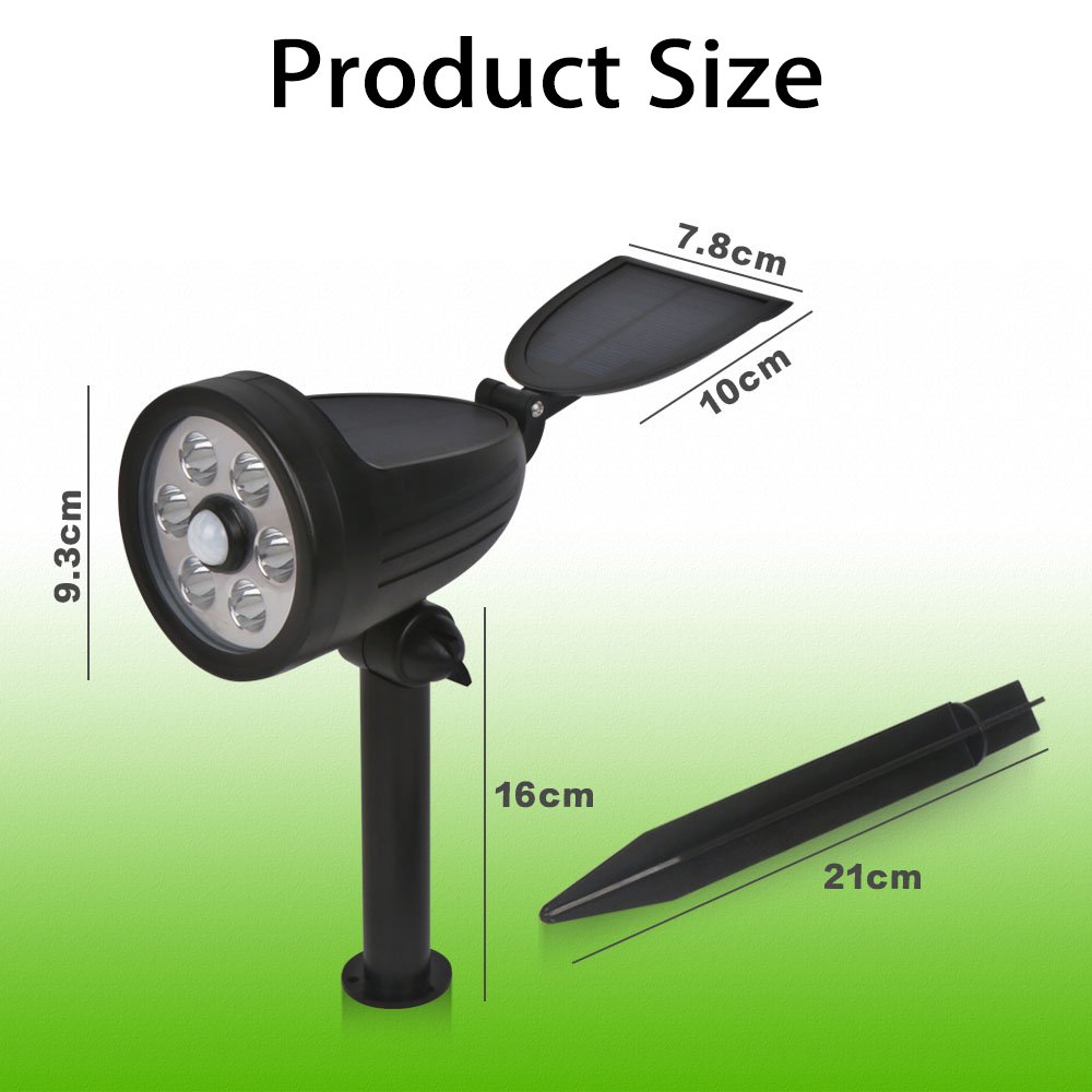 Upgraded Solar LED Flip-Top Stake Light with Efficient Charging - Image 2