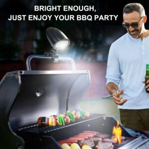 Waterproof and USB-charging barbecue lamp for party, camping
