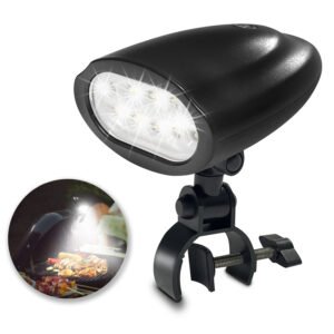 Rechargeable grill light- bright, wireless, and weather-resistant