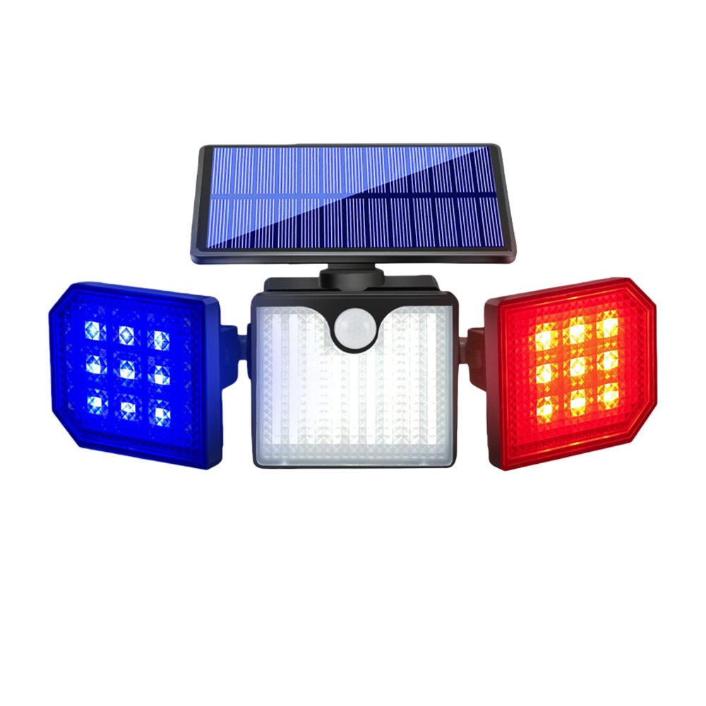 3-Head LED Warning Wall Lamp