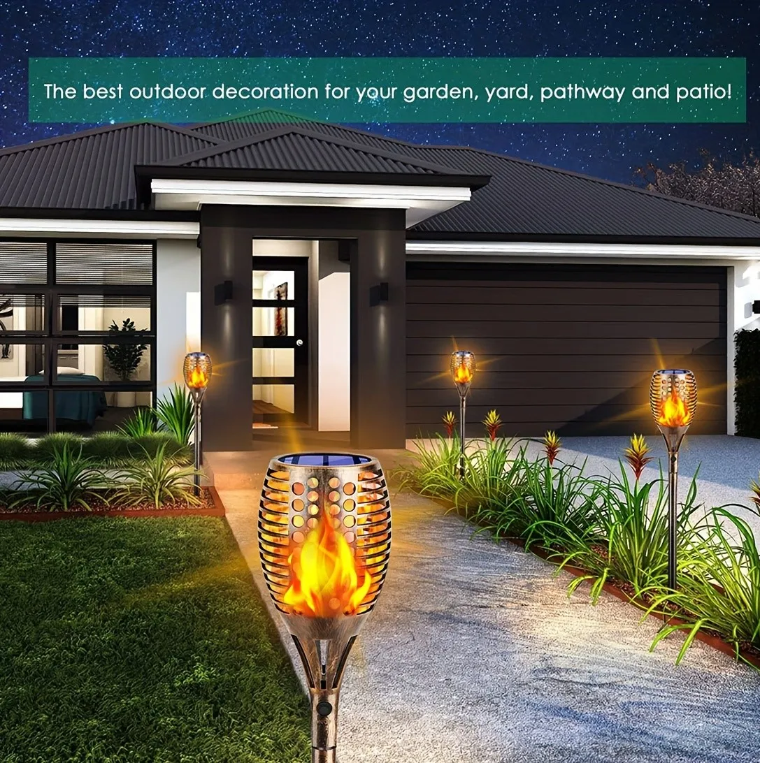 96 LEDs Bronze Hole Design Torch Light - Image 7